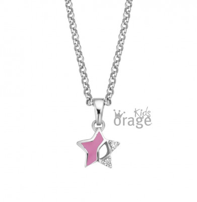 Orage Kids Zilver ketting met hanger K1968