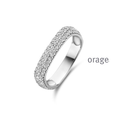 Orage Dames ring zilver BA025