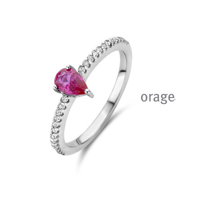 Orage Dames ring zilver BA040