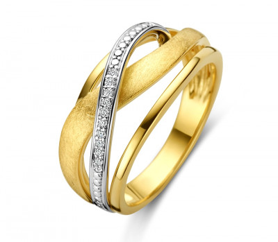 18 karaat ring met diamant GR4880BB