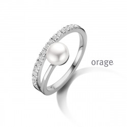 Orage Dames ring zilver BA055